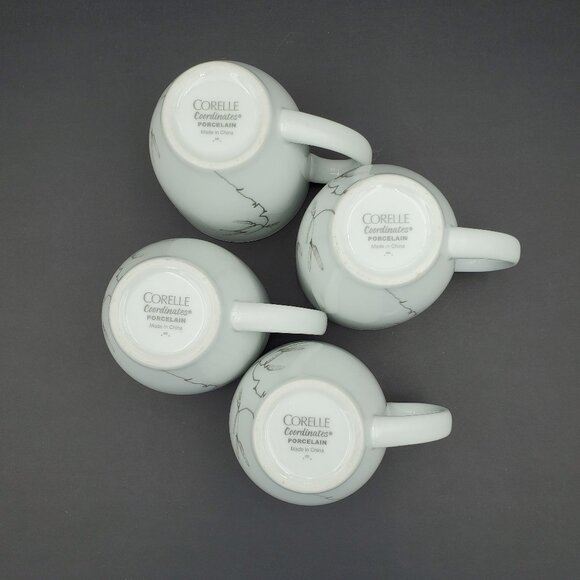 Corelle Silver Birch Mugs Corelle Coordinates Boutique Silver Birch Mugs - Picture 4 of 9